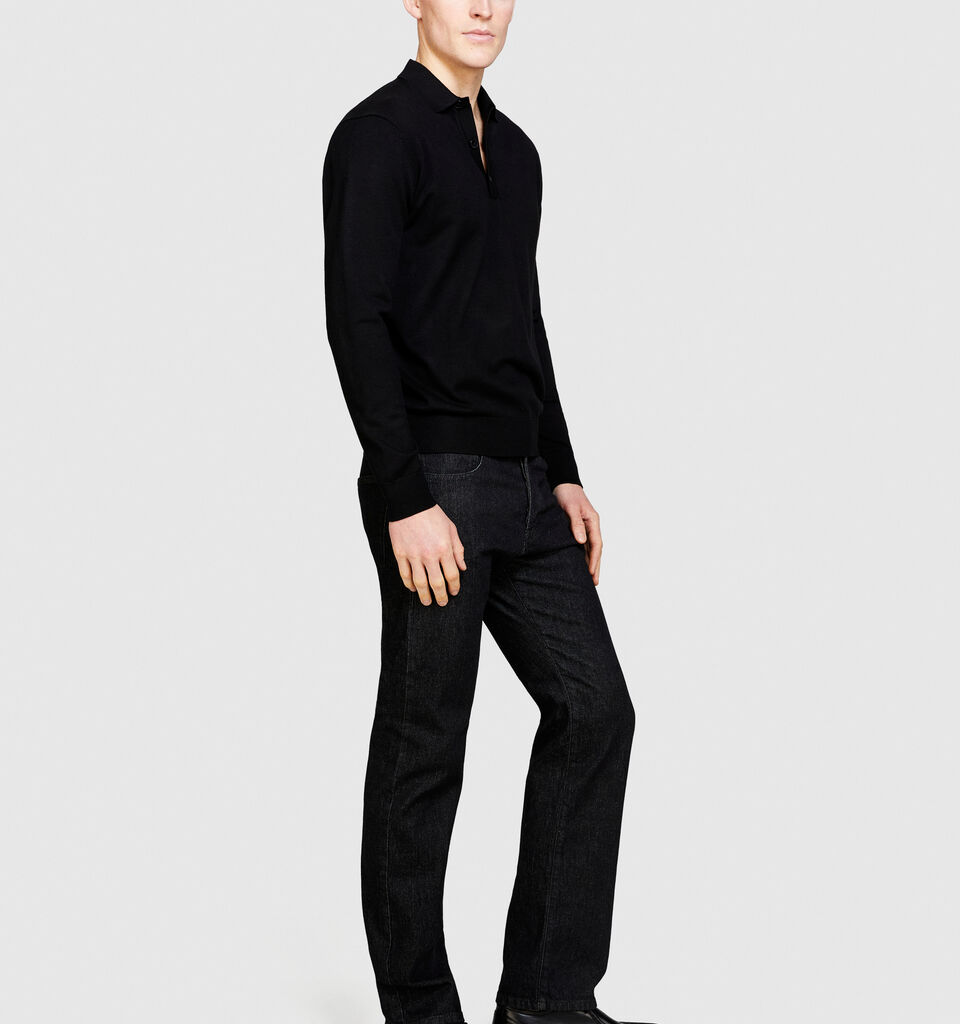 San Francisco regular fit jeans - men's regular fit jeans - Black | Sisley image number 2